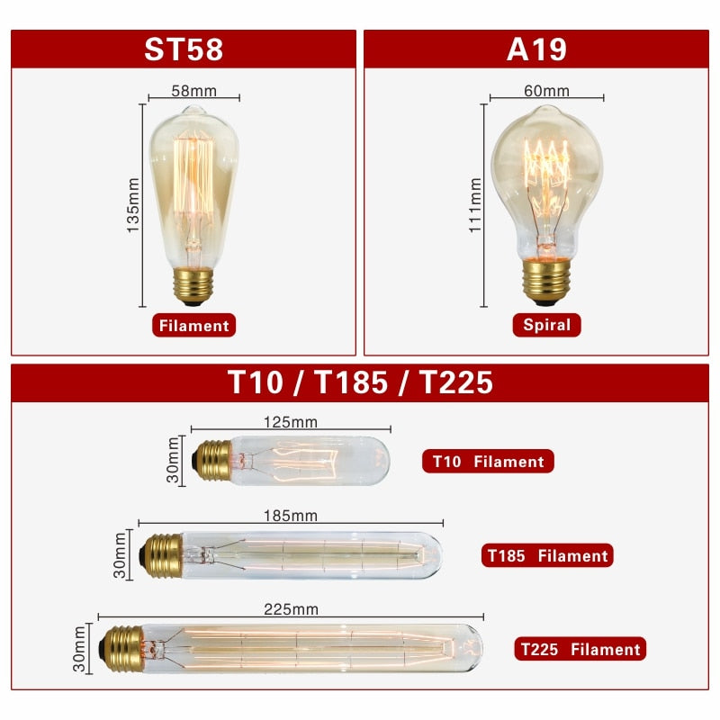 Retro Edison Light Bulb