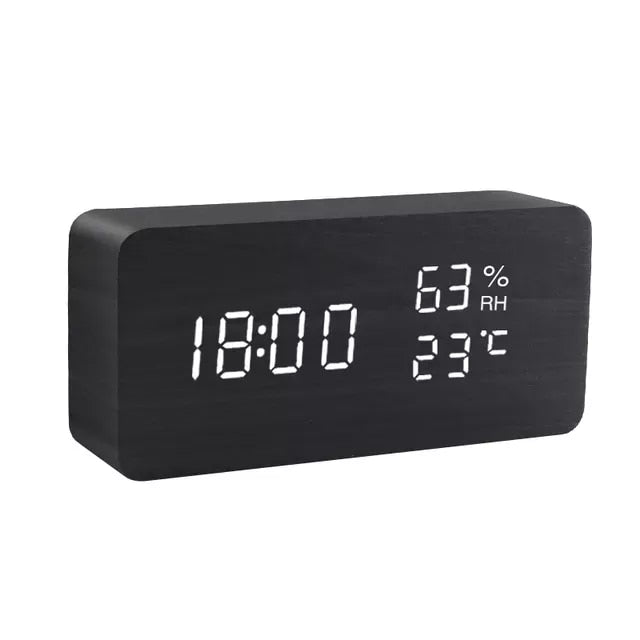 Wood Alarm Clock