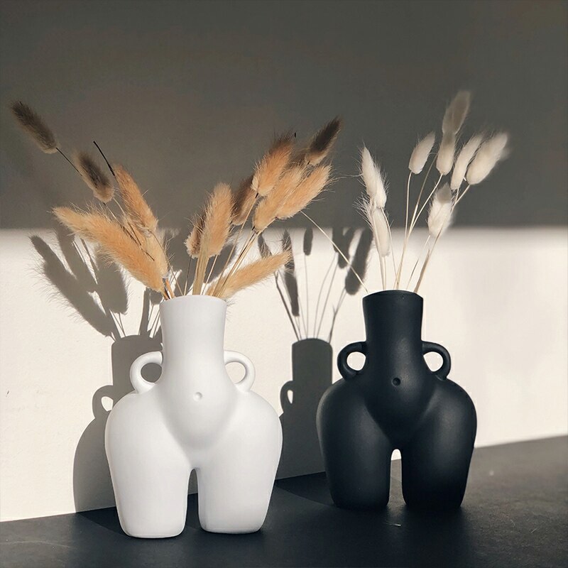 Ceramic Body Sculpture Vase