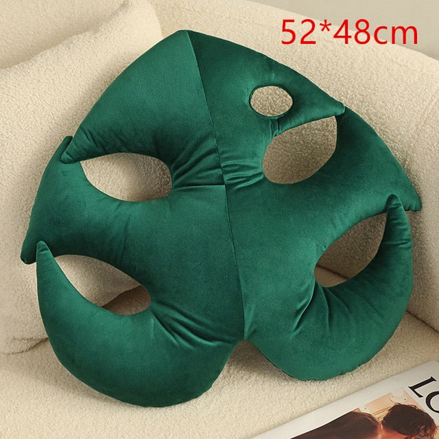 Leaf Plush Pillows
