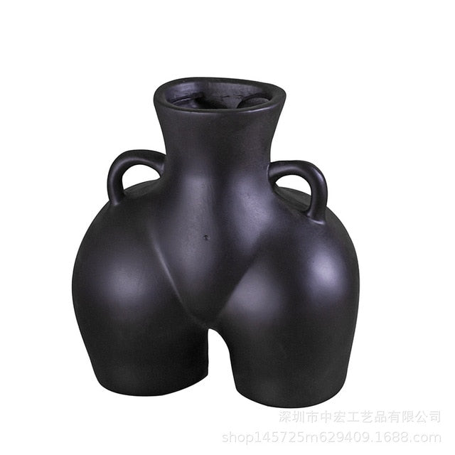 Ceramic Body Sculpture Vase