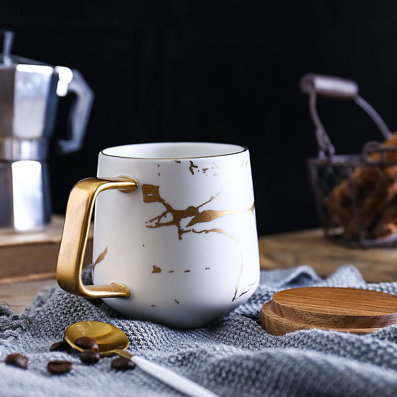 Marble Gold Mug