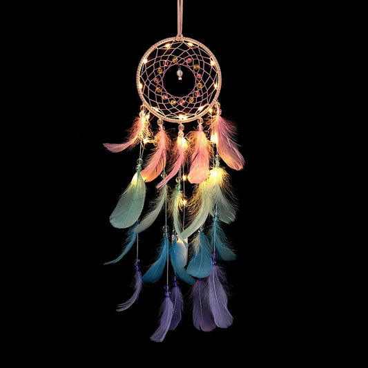 Dream Catcher Feather Lights