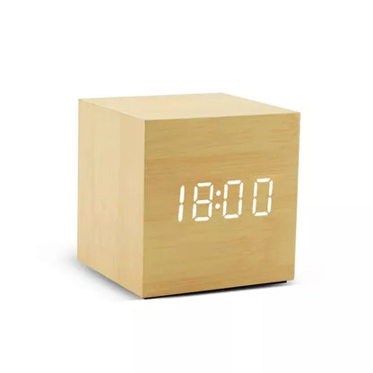 Wood Alarm Clock