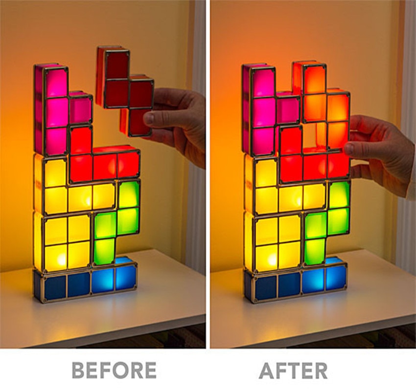 Tetris LED Light