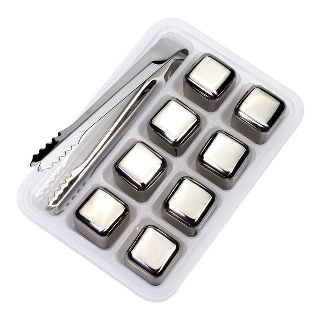 Stainless Steel Ice Cubes