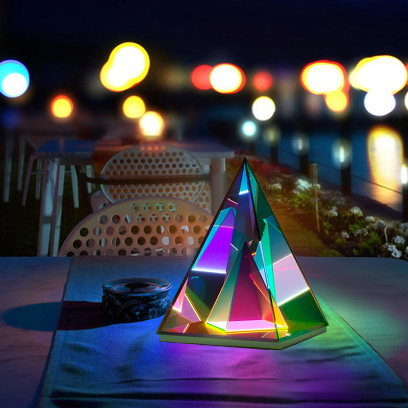 Pyramid Desk Lamp