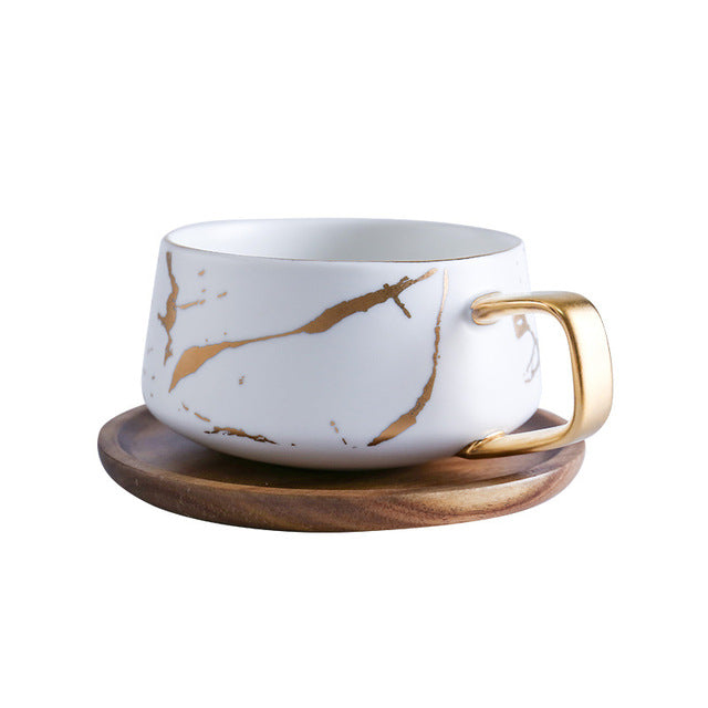 Marble Gold Mug