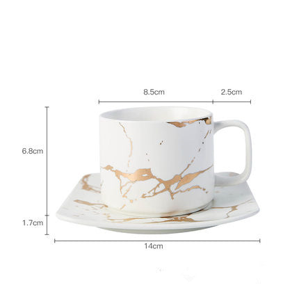 Marble Gold Mug