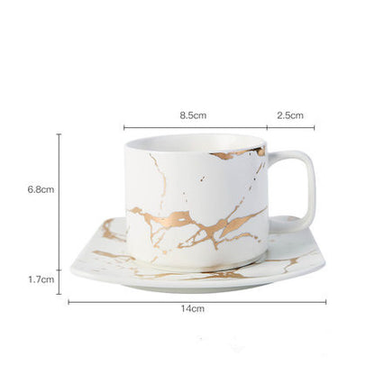 Marble Gold Mug