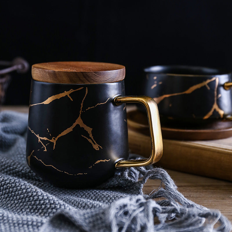 Marble Gold Mug