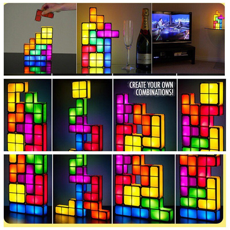 Tetris LED Light