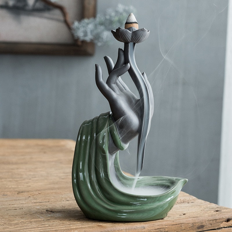 Waterfall Incense Burner