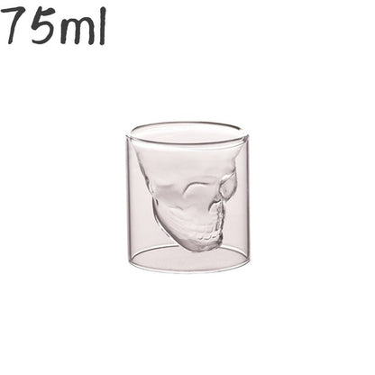 Skull Cocktail Glass