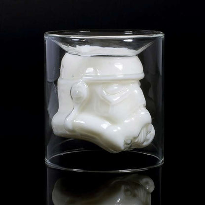 Storm Trooper Double Wall Glass