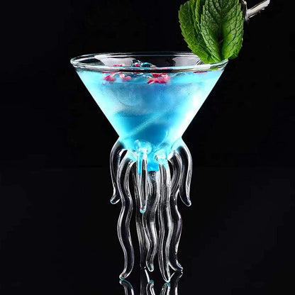 Octopus Cocktail Glass Set