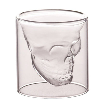 Skull Cocktail Glass