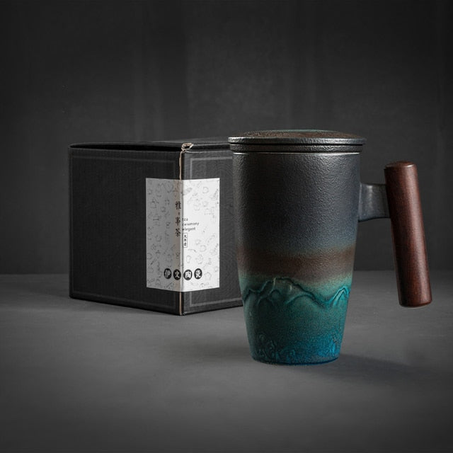 Ceramic Mug With Filter