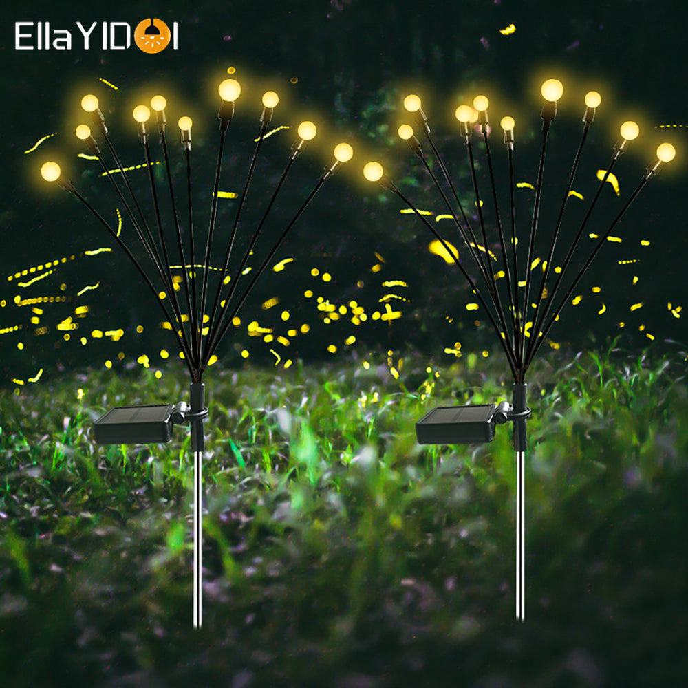 Solar Firefly Garden Lights