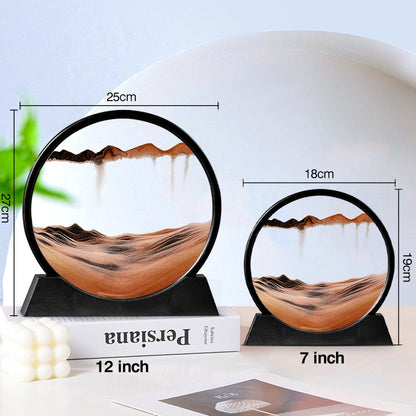 Hourglass Circle LED Light