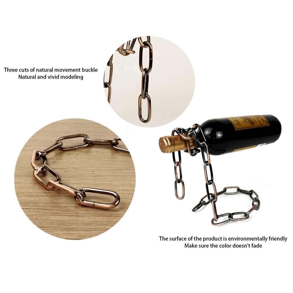 Wine Bottle Holder Chain