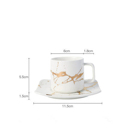 Marble Gold Mug