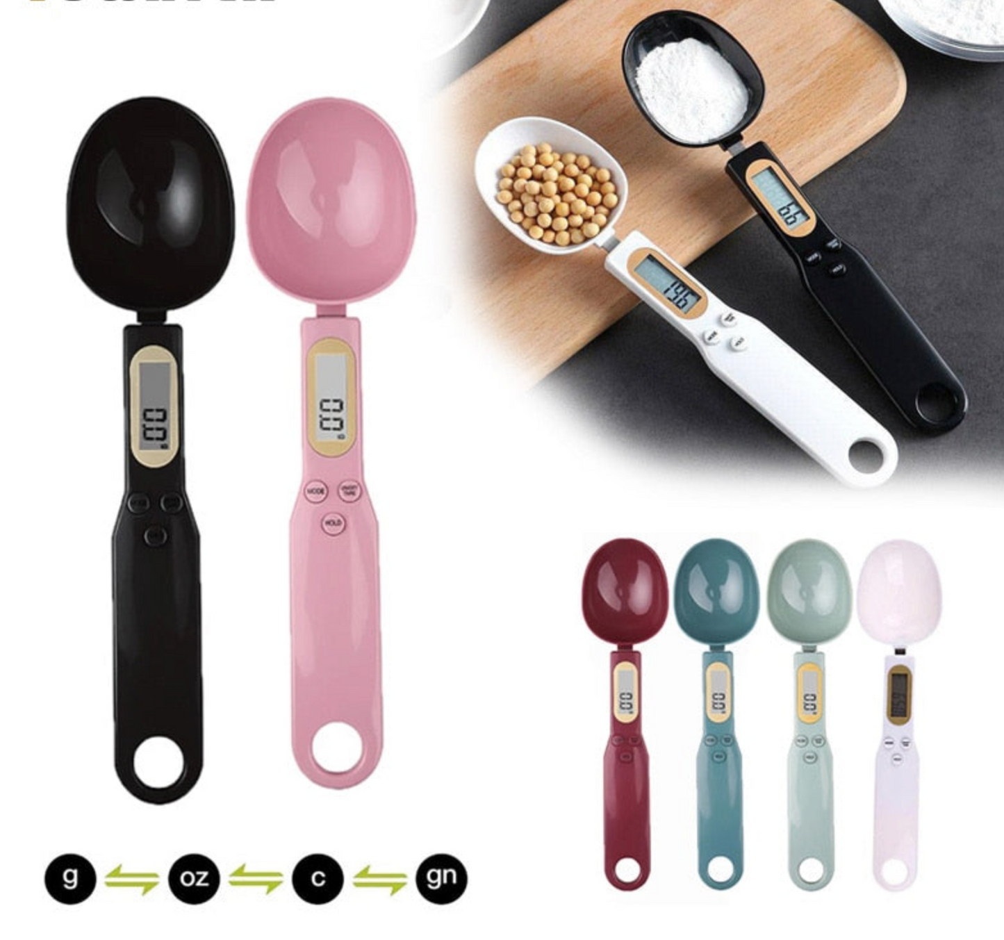 Weight Measuring Spoon LCD Digital