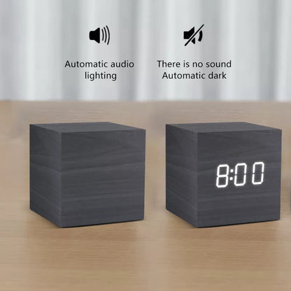 Wood Alarm Clock