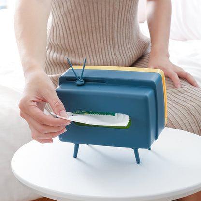 Retro Tissue Box/ Cellphone Holder