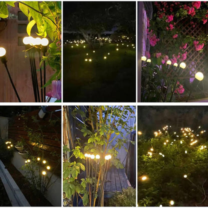 Solar Firefly Garden Lights