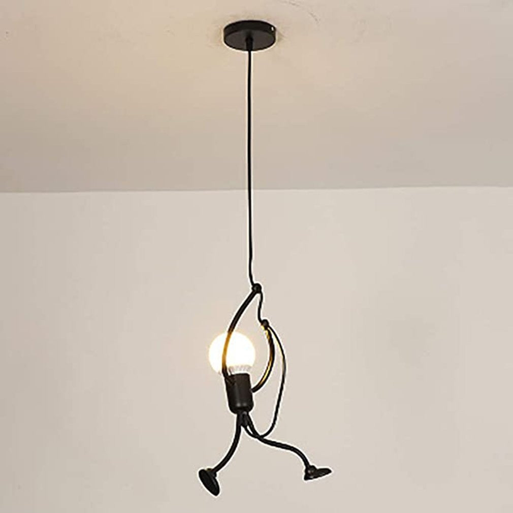 Hanging Man Pendant Light