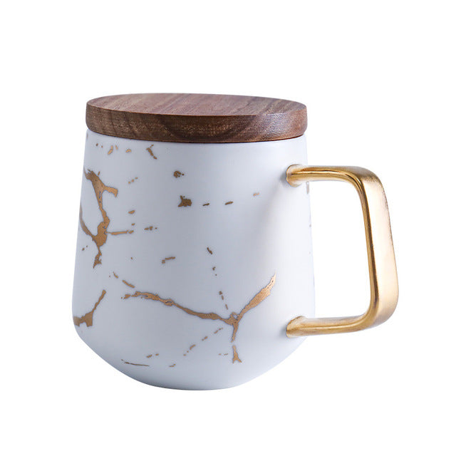 Marble Gold Mug