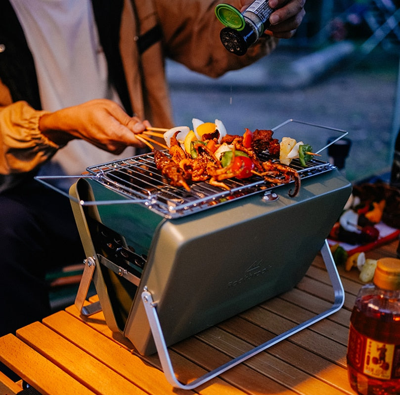 Portable BBQ Folding Grill