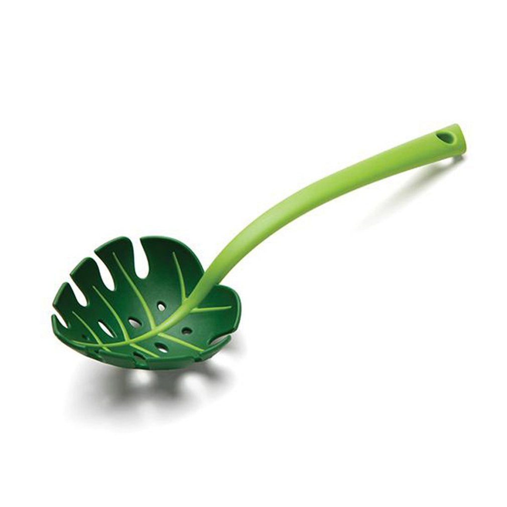 Leaf Shaped Colander Spoon