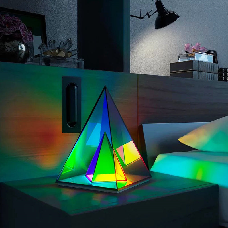 Pyramid Desk Lamp