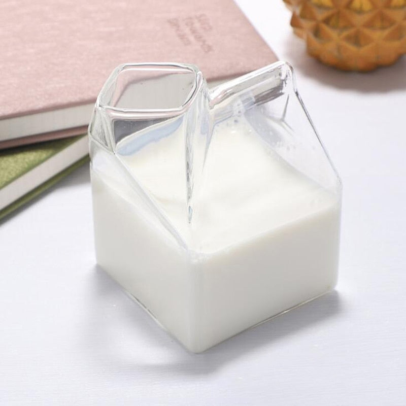 Milk Carton Glass