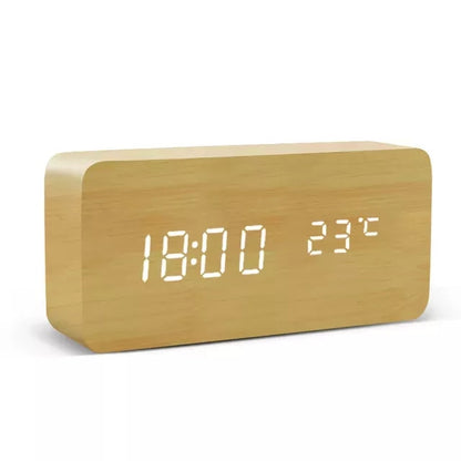 Wood Alarm Clock